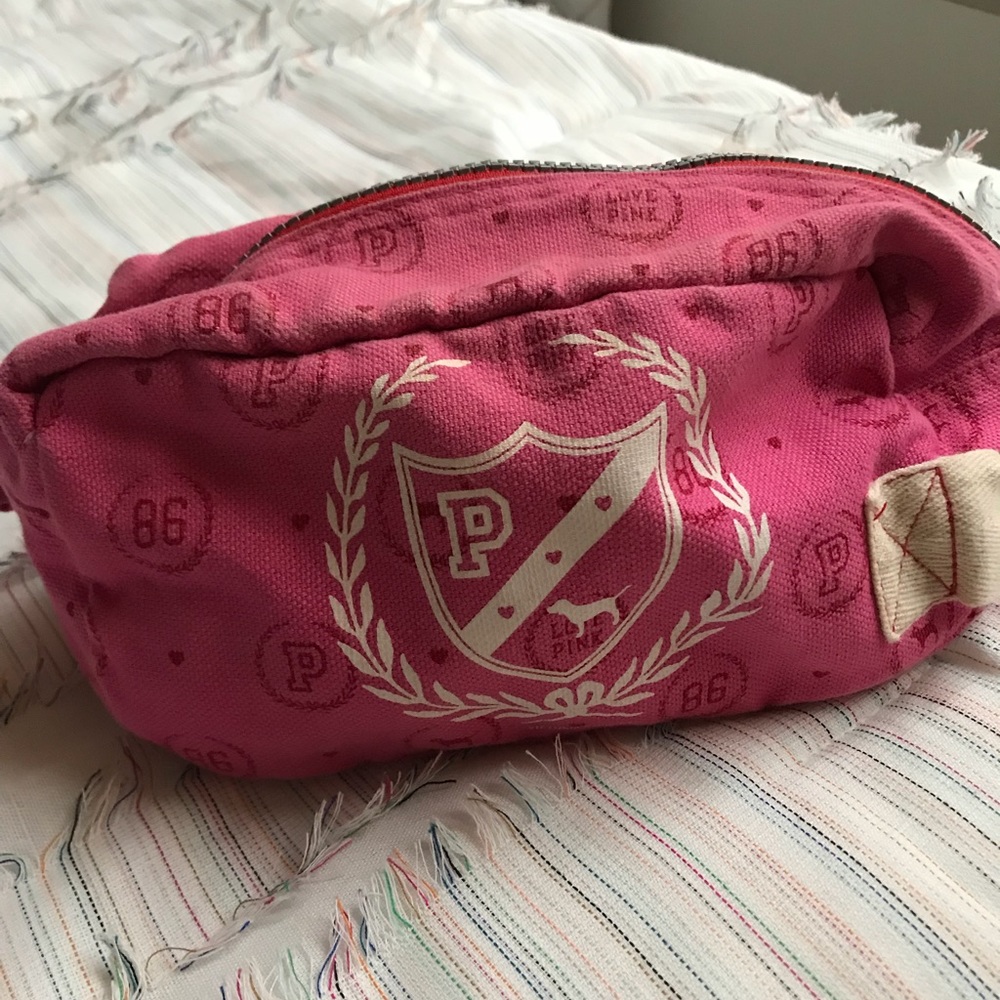 PINK makeup bag